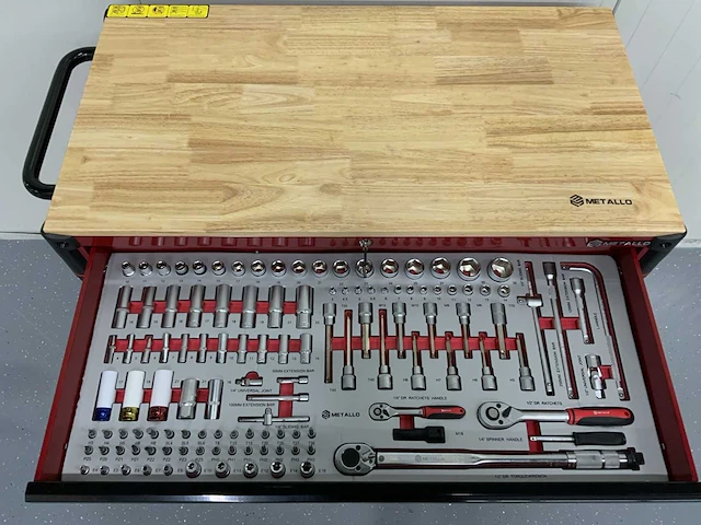 Metallo - xxxl 13 laden - gereedschapswagen - afbeelding 12 van  14