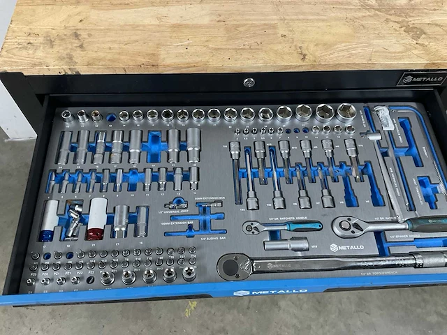 Metallo bg-1200 gereedschapswagen - afbeelding 2 van  8