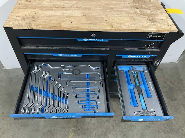 Metallo bg-1200 gereedschapswagen - afbeelding 4 van  8