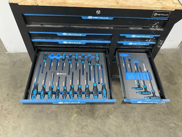 Metallo bg-1200 gereedschapswagen - afbeelding 5 van  8