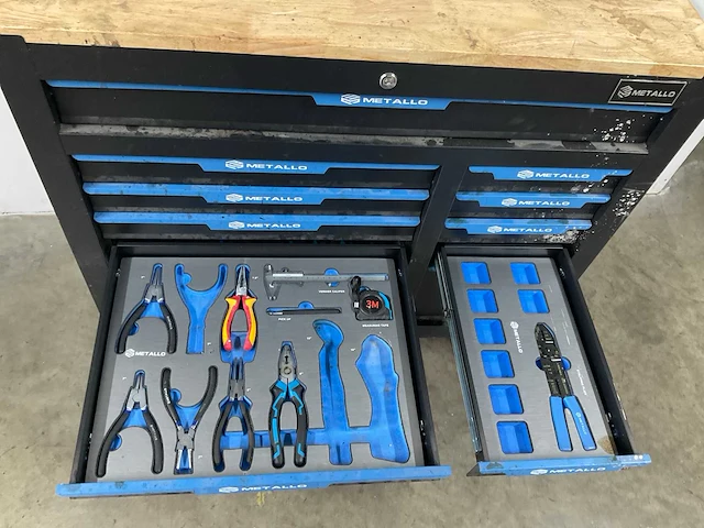Metallo bg-1200 gereedschapswagen - afbeelding 6 van  8