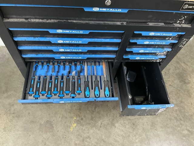 Metallo bg-1200 gereedschapswagen - afbeelding 7 van  8