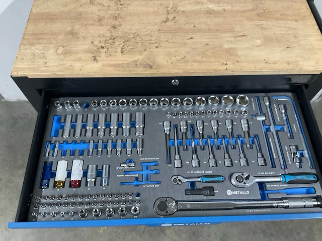 Metallo big gereedschapswagen - afbeelding 2 van  8