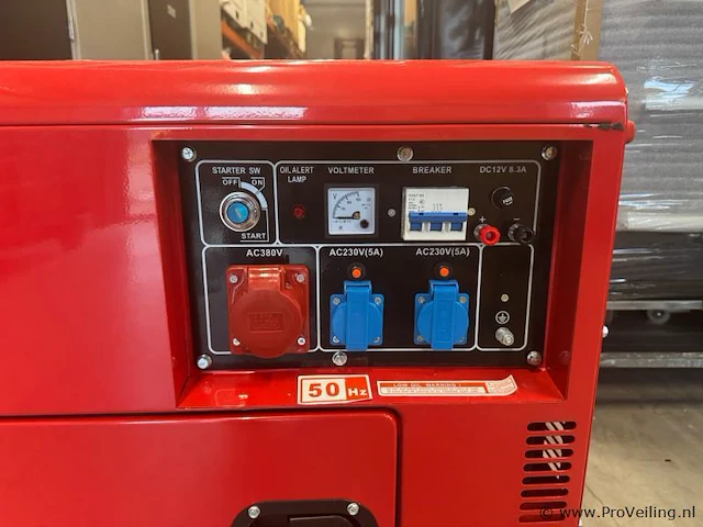 Metallo hp6500ln-3 diesel stroomgenerator - afbeelding 3 van  3