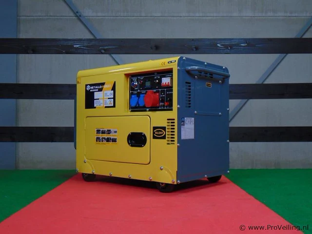 Metallo hp6500ln-3 stroomgenerator - afbeelding 1 van  7