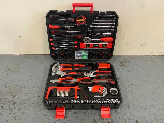 Metallo meta- 156w gevulde gereedschapskoffer - afbeelding 2 van  6