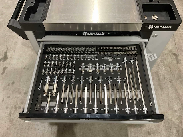Metallo meta-7hs6g 2024-7 xxl edition gereedschapswagen - afbeelding 15 van  20