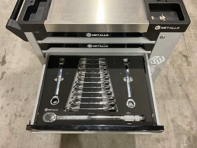 Metallo meta-7hs6g 2024-7 xxl edition gereedschapswagen - afbeelding 16 van  20