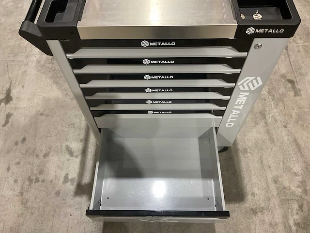 Metallo meta-7hs6g 2024-7 xxl edition gereedschapswagen - afbeelding 20 van  20