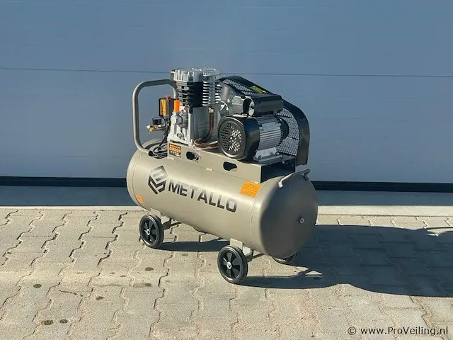 Metallo meta-ac100l luchtcompressor - afbeelding 2 van  7