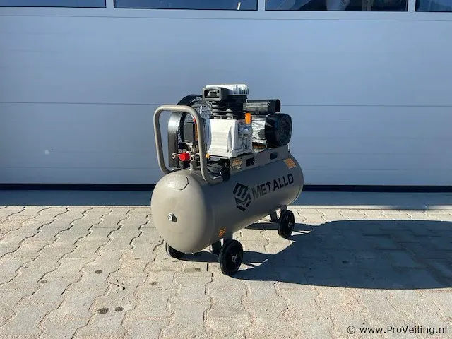Metallo meta-ac100l luchtcompressor - afbeelding 6 van  7