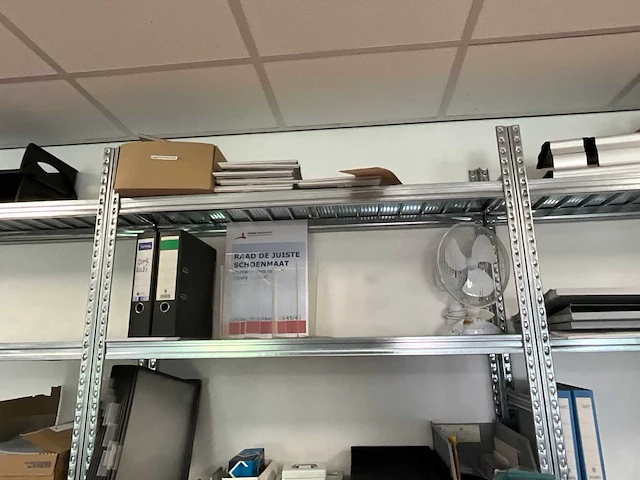 Metalsistem s1 legbordstelling (250cm hoog) - afbeelding 4 van  4