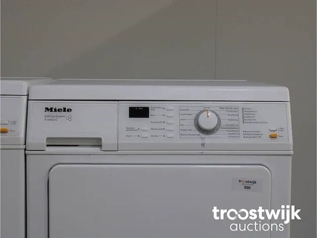Meteor 3261 softtronic wasmachine & miele t 4463 c softcare system droger - afbeelding 6 van  8