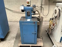 Meteor mez werkbankslijpmachine inclusief afvoerton. - afbeelding 1 van  5