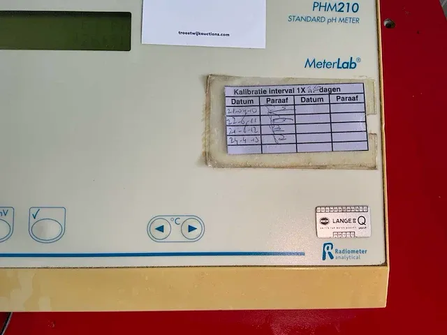 Meterlab phm210 ph meetinstrument - afbeelding 5 van  6