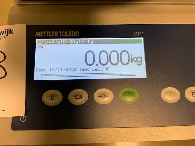 Metler toledo ics425 weegschaal - afbeelding 4 van  8