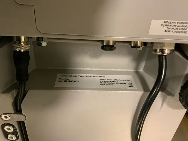 Metler toledo ics425 weegschaal - afbeelding 8 van  8