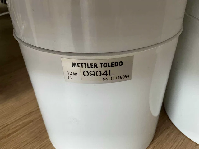 Metler-toledo testgewicht 10kg (2x) - afbeelding 3 van  4