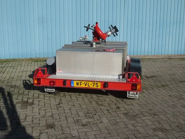 Meto - aanhanger met schuimblustank - afbeelding 6 van  7