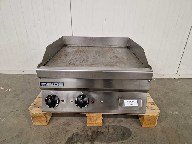 Metos - bakplaat - oft66el - glad - 400v - afbeelding 1 van  2