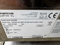 Metos - dw135e - glazenvaatwasmachine - afbeelding 5 van  5