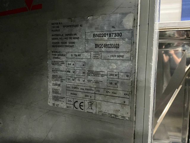Metos - s70l bt - freezers - afbeelding 5 van  5