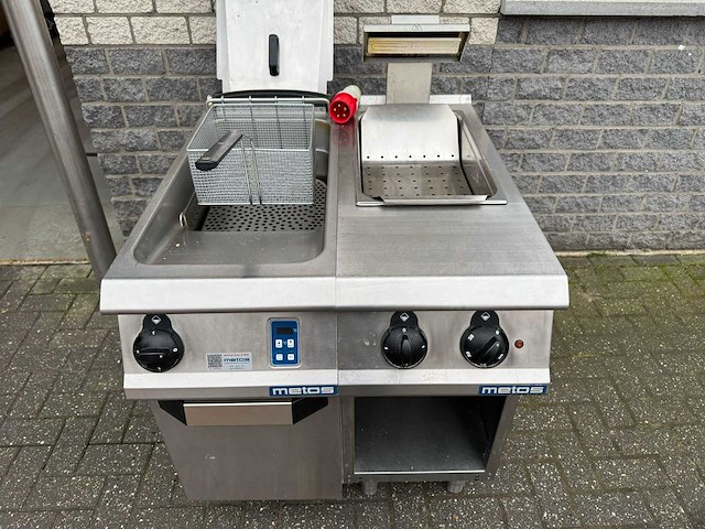 Metos - + uitschepbak - friteuse - afbeelding 1 van  4