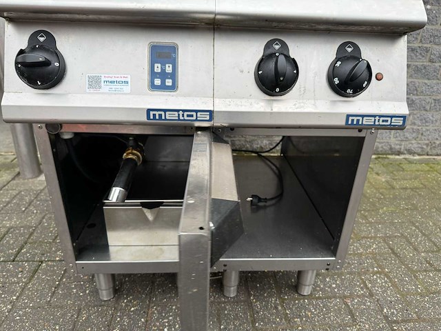 Metos - + uitschepbak - friteuse - afbeelding 2 van  4