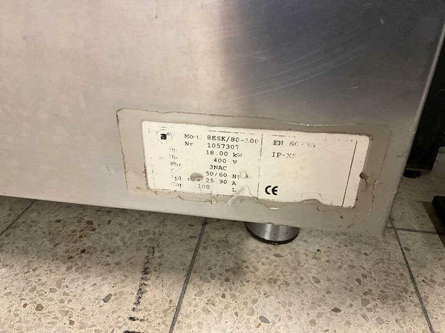 Metos 8esk/80-100 kookketel - afbeelding 8 van  8