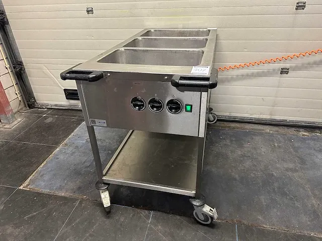 Metos au-bain-marie wagen - afbeelding 1 van  3