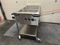 Metos au-bain-marie wagen