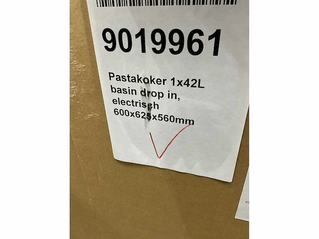 Metos dpcpe60 drop-in pastakoker - afbeelding 10 van  10