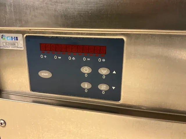 Metos hood 130el vaatwasmachine inclusief aan en afvoertafel - afbeelding 10 van  11