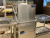 Metos hood 130el vaatwasmachine inclusief aan en afvoertafel - afbeelding 3 van  11
