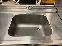 Metos hood 130el vaatwasmachine inclusief aan en afvoertafel - afbeelding 5 van  11
