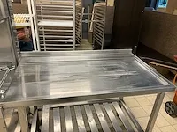 Metos hood 130el vaatwasmachine inclusief aan en afvoertafel - afbeelding 8 van  11