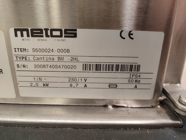 Metos - afbeelding 4 van  12