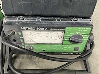 Metriso 5000 a isolatietester (2x) - afbeelding 3 van  4