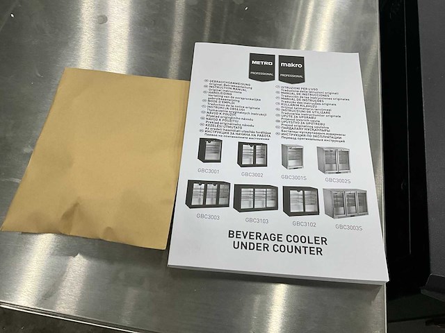 Metro gbc3102 glasdeur barkoelkast - afbeelding 5 van  6