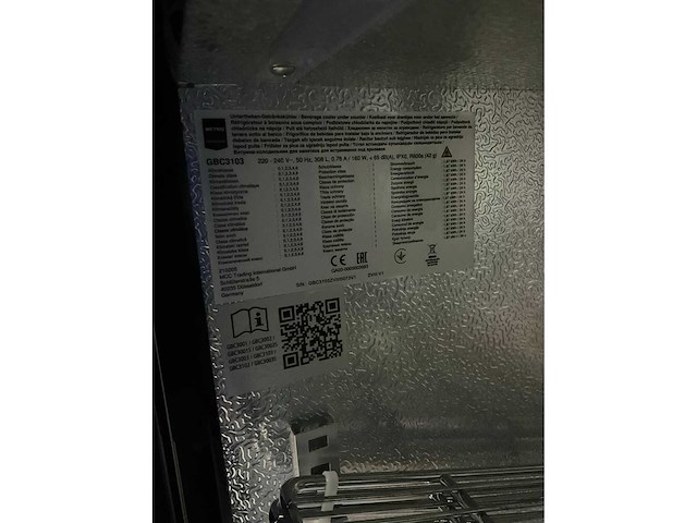 Metro gbc3103 glasdeur barkoelkast - afbeelding 7 van  7