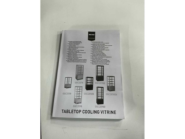 Metro ggc2078 gebaksvitrine - afbeelding 7 van  8