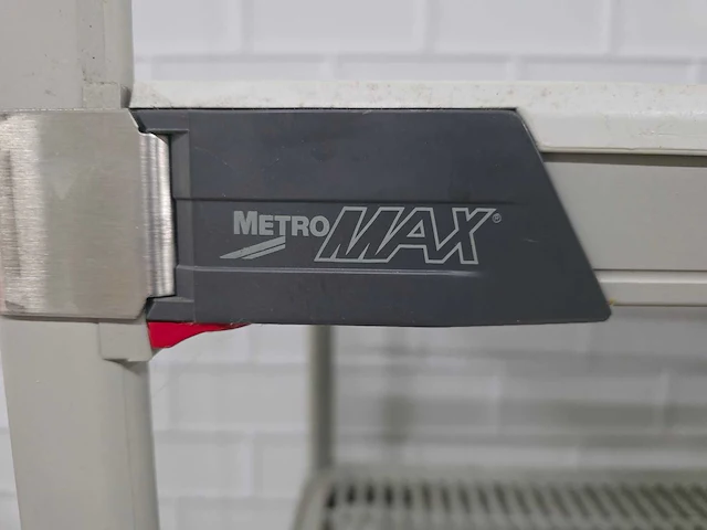 Metro max - 4-delige mobiele kunststof legbordstelling - afbeelding 4 van  5