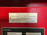 Metron eledyne limited diesel sprinklerpompunit - afbeelding 5 van  23