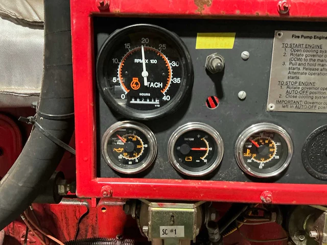 Metron eledyne limited diesel sprinklerpompunit - afbeelding 23 van  23