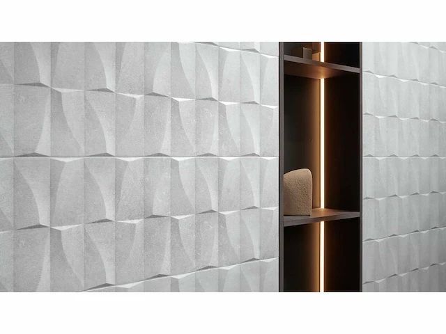 Metropol arduin concrete white decor wandtegel 30x90 cm 51,84 m² - afbeelding 2 van  4