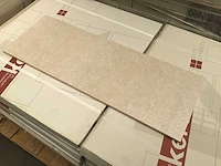 Metropol trivor almond mat wandtegel 25x70 cm 20 m² - afbeelding 4 van  6
