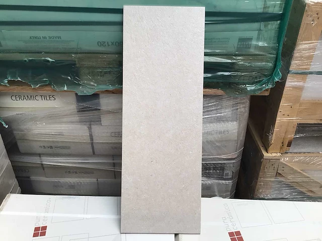 Metropol trivor almond mat wandtegel 25x70 cm 20 m² - afbeelding 5 van  6