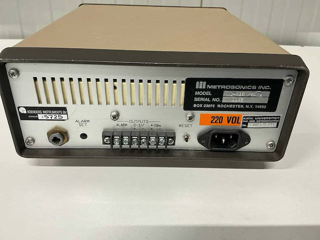 Metrosonics aq5 co2 meter - afbeelding 2 van  2