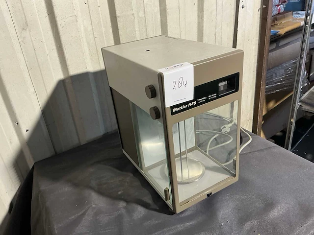 Mettler h80 precisieweegschaal - afbeelding 3 van  4