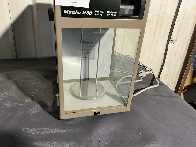 Mettler h80 precisieweegschaal - afbeelding 4 van  4